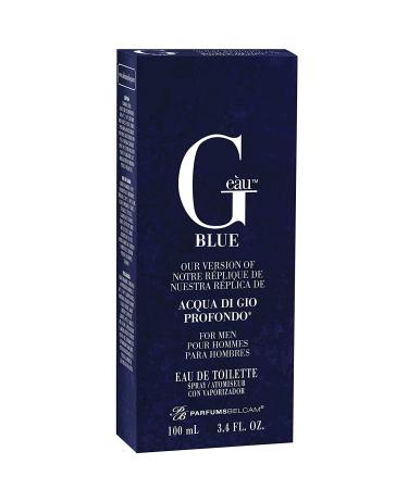 PB ParfumsBelcam G Eau Blue Eau de Toilette Spray 3.4 Fl Oz - Alternative Designer Fragrance - Buy Online on GoSupps.com
