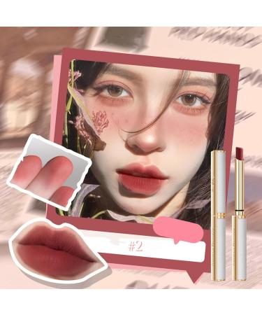 Waterproof Velvet Matte Lipstick Long Lasting - High Pigment Lipstick Set - Nourishing Nude Lip Gloss - Smooth Color - Matte Lipstick - Gift Box for Women - Buy Online on GoSupps.com