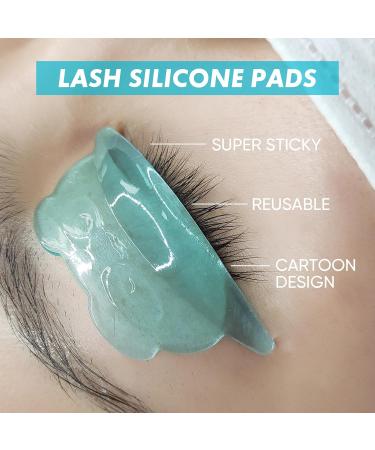 Reusable Silicone Lash Lift Pads - Natural Curls Eyelash Perming Rods | Blue Beauty Tool - Buy Online on GoSupps.com