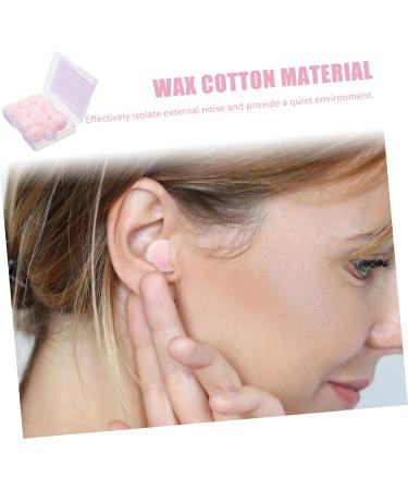 ULTECHNOVO 12pcs Wax Cotton Earbuds - Noise Cancelling Sleep Ear Protection Invisible & Comfortable Earplugs for Work & Travel - Buy Online on GoSupps.com