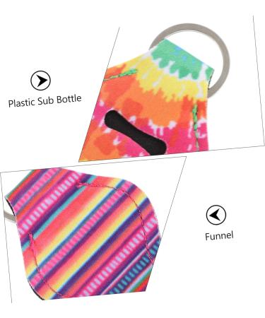 PACKOVE 18pcs Keychain Lipstick Set | Portable Lip Balm Holders & Essential Oil Carriers - Travel-Friendly Neoprene Keyring Supplies - Buy Online on GoSupps.com