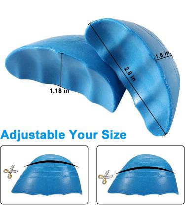 4 Pairs Big Shoe Fillers - Toe Cushions to Fit Loose Shoes Prevent Heel Slipping for Men & Women - Perfect for Boots Casual & Sports Shoes - Buy Online on GoSupps.com