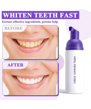 Purple Toothpaste for Teeth Whitening Purple Teeth Whitening Kit Tooth Stain Removal Colour Corrector 1.5Fl Oz 1.5 Fl Oz (Pack of 1) - Buy Online on GoSupps.com