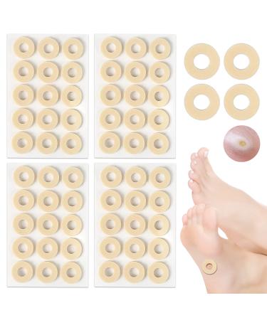 60PCS Corn Remover for Feet Corn Plasters for Toes Toe Pads Corn Pads Self Adhesive Toe Pads for Pain Remove Corns on feet Overnight Waterproof Toe and Foot Protectors Reduce Foot and Heel Pain