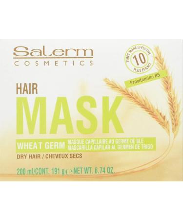 Wheat Germ Hair Mask 200ml - Nourishing & Rejuvenating Hair Treatment for All Hair Types | International Shipping Available - Buy Online on GoSupps.com