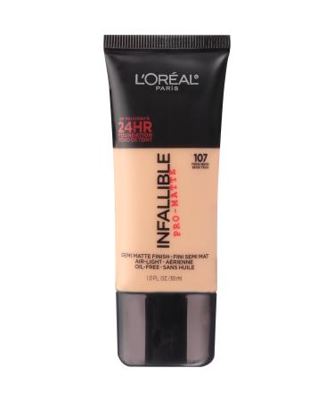 L'Or al Paris Infallible Pro-Matte Foundation  Fresh Beige  1 fl. oz.