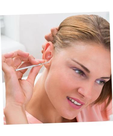 Stainless Steel Earwax Removal Kit with Travel Case - Home Ear Cleaning Tools for Adults - Earpick Curette Spoon Set - Buy Online on GoSupps.com