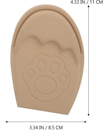 COHEALI Anti-Drop Heel Half Size Pad Soft Sponge Insole for Women's High Heels Kitten Heels & Dressy Pumps - Cushioned Comfort & Support - Buy Online on GoSupps.com