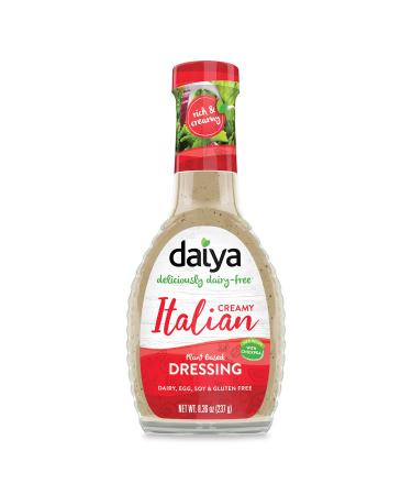 DAIYA Creamy Italian Dressing, 8.36 OZ Italian 8.36 Ounce (Pack of 1)