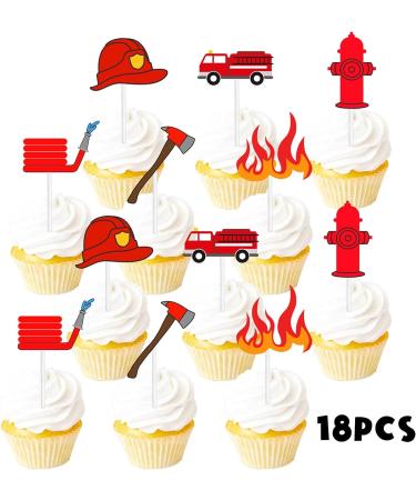 S-Cp-0036 Ice Cream Fruit Dessert Cupcake Topper Colorful Glitter Happy Birthday Sensory Pop Game Theme Decor Supplies Baby Shower Boys Girls Birthday Party Decorations - Buy Online on GoSupps.com