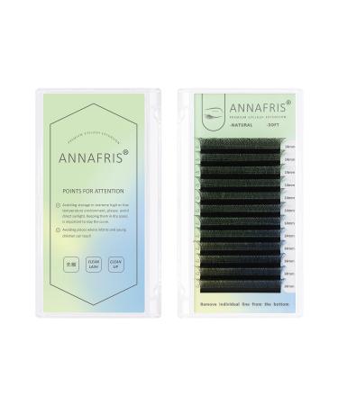 Buy Annafris 3D W Finfacher Eyelash Extensions C Curl 8-12mm - Premade Fans Lashes Matt-Black Volume 3D 0.07 - Buy Online on GoSupps.com