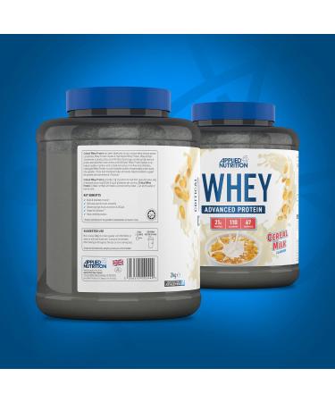Applied Nutrition Critical Whey Protein Powder 2kg - High Protein Muscle Building Supplement with BCAAs & Glutamine - Cereal Milk Flavor - 67 Servings - Buy Online on GoSupps.com