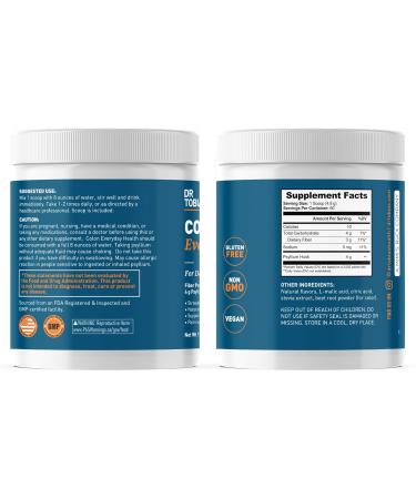 Dr. Tobias Apple Cider Vinegar Gummies & Colon Everyday Health - Daily Digestive Detox and Cleanse Support with ACV Gummies & Psyllium Husk Powder - Buy Online on GoSupps.com