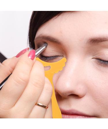 Healifty 4 pi ces Pochoir Maquillage Yeux Silicone Aide Contour Yeux et Mascara Protection Cils Courb e R utilisable et Facile Nettoyer Outil Multi-usage pour Eyeliner Couleur Al atoire - Buy Online on GoSupps.com