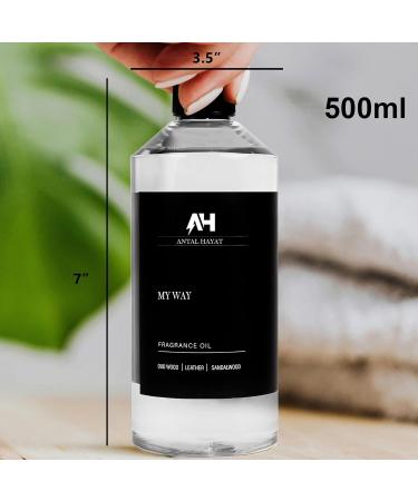 Buy My Way 500mL Essential Oil - Luxury Aromatherapy Diffuser Oil with Sandalwood Cedar & Iris - Inspired by One Hotel Miami Beach - Buy Online on GoSupps.com