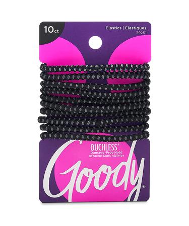 GOODY PRODUCTS STAY PUT PONY ROUND BLACK 10CT - Buy Online on GoSupps.com