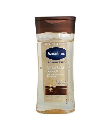 Vaseline Intensive Care Vitalizing Gel Body Oil with Brazillian Nut and Almond Oils 6.8 fl oz - Rich (200 mL)
