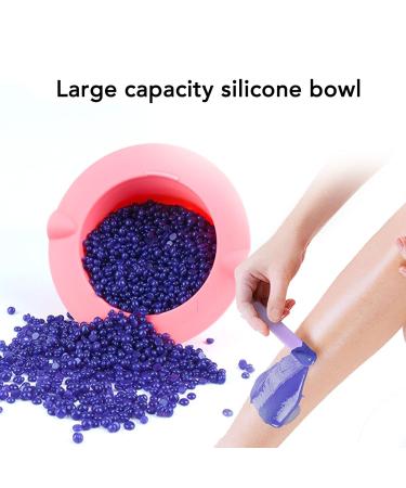 400ml Wax Warmer Replacement Pot | Non-Stick Silicone Insert for Face & Nose - Pink & Blue - Buy Online on GoSupps.com