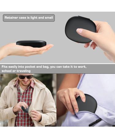 BVN 4Pcs Retainer Case: Slim Braces Case Denture Box Orthodontic Dental Case Mouth Guard Case Denture Box Teeth Aligner Case Night Guard Case Container Storage Holder Black A. Black 4 PCS - Buy Online on GoSupps.com