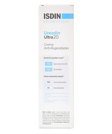 Ureadin Ultra 20 Crema Rugosidad 100ml - Intensive Moisturizing Cream for Dry Skin | International Shipping Available - Buy Online on GoSupps.com