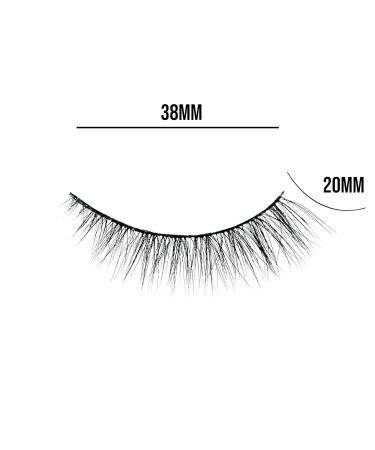 Forever 21 Eyelashes 3-Pack | Voluminous 3D Faux Lashes Set | Easy Apply Women's False Eyelashes - F21 Beauty - Buy Online on GoSupps.com