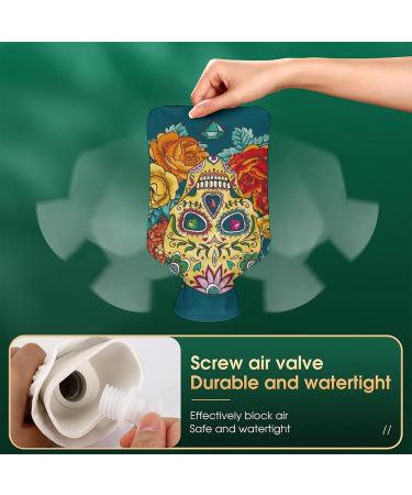 Hot Water Bottle with Lid - Skull Rubber Pain Relief Bag | Cramps Foot Warmer & Hot/Cold Therapy - Buy Online on GoSupps.com