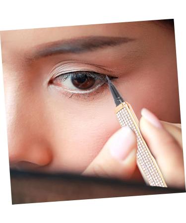 POPETPOP Lot De 3 Stylos Eye-liner Autocollants Paillettes Dor es Et Argent es Taille Standard Pour Maquillage Pr cis Des Yeux Effet L opard tincelant Pour Usage Quotidien Et Maquillage Cr atif - Buy Online on GoSupps.com