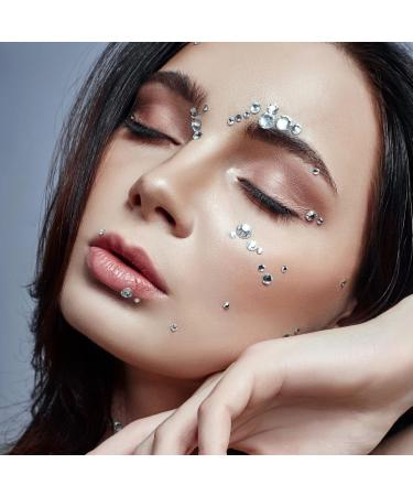 PuppyDoggy 2880 Pieces Nail Art Rhinestones Crystal Flatback Nail Gems Stones for Crafts Nails Art Clothes Shoes Bags DIY Decoration (SS16 Black) SS16 Black - Buy Online on GoSupps.com