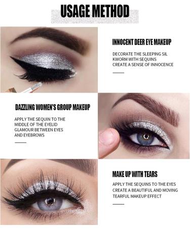 Dazzling Glitter Eyeshadow Liquid - Highly Pigmented Vegan Makeup - Buy Online on GoSupps.com