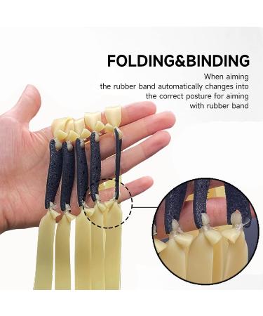 JTXCDFHMJ 10 Packs Thickened 2.0mm Flat Rubber Slingshots with Replacement Elastic Bands - Ideal for Hunting Catapults and Jungle Hunting - Buy Online on GoSupps.com