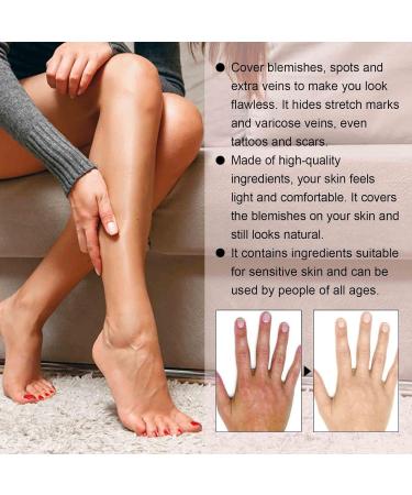 Waterproof Body Makeup Foundation | Covers Scars, Blemishes, Spots | Evens Skin Tone | 1Pc - Buy Online on GoSupps.com