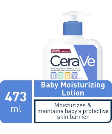 CeraVe BABY Moisturizing Lotion (473ML) and CeraVe Baby Wash & Shampoo (473ML) | Tear-Free Gentle Formulas - Buy Online on GoSupps.com