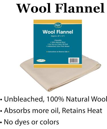 Baar Castor Oil Packs Kit - Heating Pad & Hexane-Free Palma Christi Oil - Reusable Wool Flannel Cloth - Disposable Packs - Buy Online on GoSupps.com