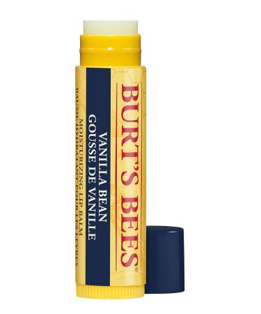 Burt's Bees 100% Natural Vanilla Bean Lip Balm - Softens & Hydrates 4.25g | International Shipping Available - Buy Online on GoSupps.com