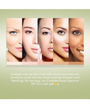 KARYNG Complete Broad Spectrum SPF 50 Sunscreen - Tinted Moisturizer & Makeup Primer for Anti-Aging (Medium/Dark 1.7oz) | Lightweight Face Protection - Buy Online on GoSupps.com