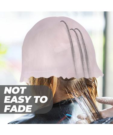 SKISUNO Silicone Highlighter Cap Hair Dyeing Supply Silicone Hair Dyeing Caps Hair Dyeing Hat for Salon Dyeing Color Caps Hair Coloring Cap Salon Hair Highlight Hat Hairdressing Supplies - Buy Online on GoSupps.com