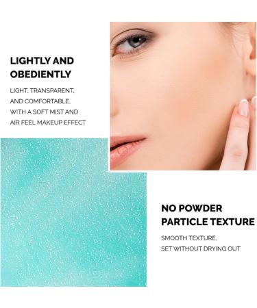 Jelly Pressed Fixing Powder Translucent Texture Oil Control Pressed Face Powder Long Lasting Moisturizing Matte Powder Smoothes Pores and Fine Lines for All Types - Buy Online on GoSupps.com