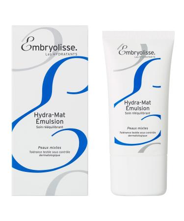 Embryolisse Hydra Matte Emulsion 1.35 Fl.oz  Face Moisturizer for Oily to Combination Skin   Face Cream Moisturizer with Matte Finish - Absorbs Excess Sebum and Reduces Shininess