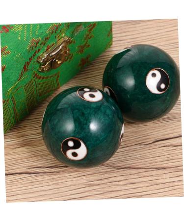 Beaupretty Baoding Massage Balls - Gemstone Hand Exercise & Health Care Fitness | International Shipping - Buy Online on GoSupps.com