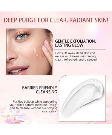 TIVLON Peeling gel gentle peeling lightening and moisturizing deep cleansing removes dead skin cells natural formula for sensitive skin face and body pearl 50 g - Buy Online on GoSupps.com