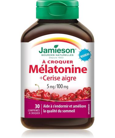 Jamieson Chewable Melatonin with Tart Cherry - Buy Online on GoSupps.com