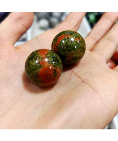 3 Natural Green red one Eye Spheres Stone JZIGTDEM - Buy Online on GoSupps.com