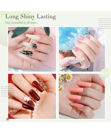Rstyle Top Coat Gel Set - 4PC No Wipe Base & Primer UV LED Nail Lacquer - International Shipping Available - Buy Online on GoSupps.com