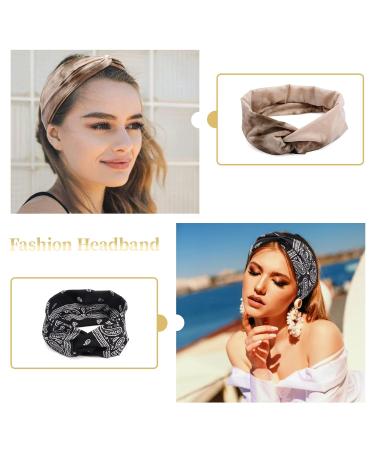 Shop Terse Frontal Ligaments Women's Hair Ties | Wide Elastic Boho Yoga Turban Headbands for Sports & Fashion - Buy Online on GoSupps.com