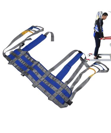Toilet Sling Patient Walking Sling Heavy Duty Transfer Belt Universal Disability Lifting Sling with Four-Point Support Transfer Sling (Size : L) Large