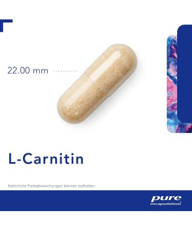 Buy Pure Encapsulations L-Carnitine - High Quality Vegan Capsules - 120 Count | International Shipping Available - Buy Online on GoSupps.com