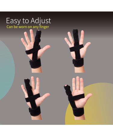 BraceUP Full Trigger Finger Splint - Ultimate Support & Pain Relief for Sprains Broken Fingers | International Shipping - Buy Online on GoSupps.com
