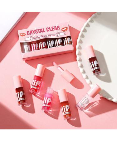 Aislor Hydrating Jelly Lip Oil Set - 6 Piece Plumping Serum for Soft Moist Lips Multicolor One Size One Size Multicolor - Buy Online on GoSupps.com