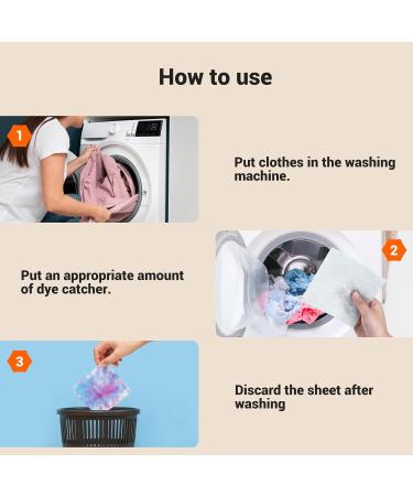 Color Dye Catchers for Laundry - 110 Count Fragrance-Free Dye Absorber Sheets | Prevent Color Runs | Home School Laundry Essentials - Buy Online on GoSupps.com