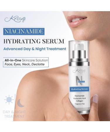 KRAVE IT Day-Night Anti Aging Vitamin C and Niacinamide Serum (Value Pack) - Buy Online on GoSupps.com